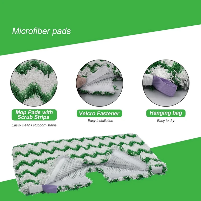 4 шт. сменные насадки для швабры Shark S3500 Series S3501 S3601 S3501S S3601C