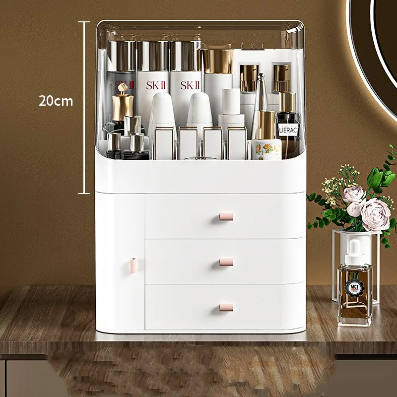 

Storage Organizer Multifunctional Box Makeup Jewelry Home Boxs Drawer Travel Cosmetic Organizer Cosmetic Transparent