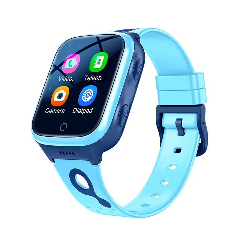 

K9H 4G Kids Smartwatch 1000mAh IP67 Waterproof Video Call SOS GPS LBS WIFI Location Tracker Remote Monitor Children Phone Watch