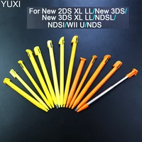 yuxi 10pcs plastic stylus metal telescopic stylus touch screen pen for nintendos new 3ds ll xl 3ds xl ll ndsl ndsi nds wii u