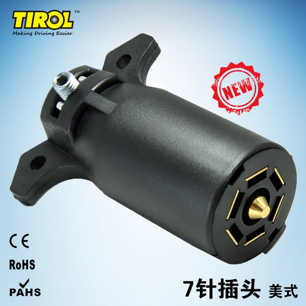 

Seven Hole Trailer Plug 7PIN American RV Adapter 12V Trailer Trailer Connection Adapter