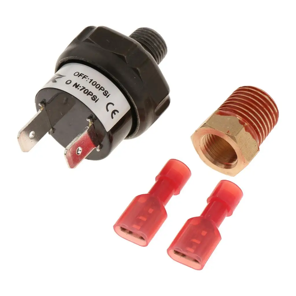 

12V Heavy Duty 70 PSI Pressure Switch Tank Mount for 12