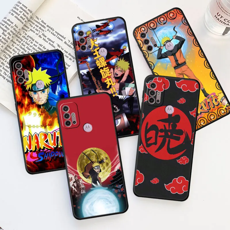 

Will of Fire Anime Case for Motorola Moto G30 G60 G8 G9 Play Power One Fusion Edge 20 30 Pro G50 G200 G22 G31 Black Cover