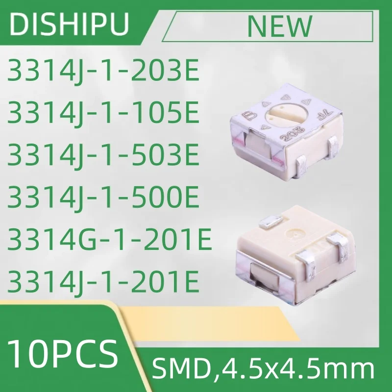 10 шт. 3314J-1-203E 3314J-1-105E 3314J-1-503E 3314J-1-500E 3314G-1-201E 3314J-1-201E SMD 4 5x4 5 мм