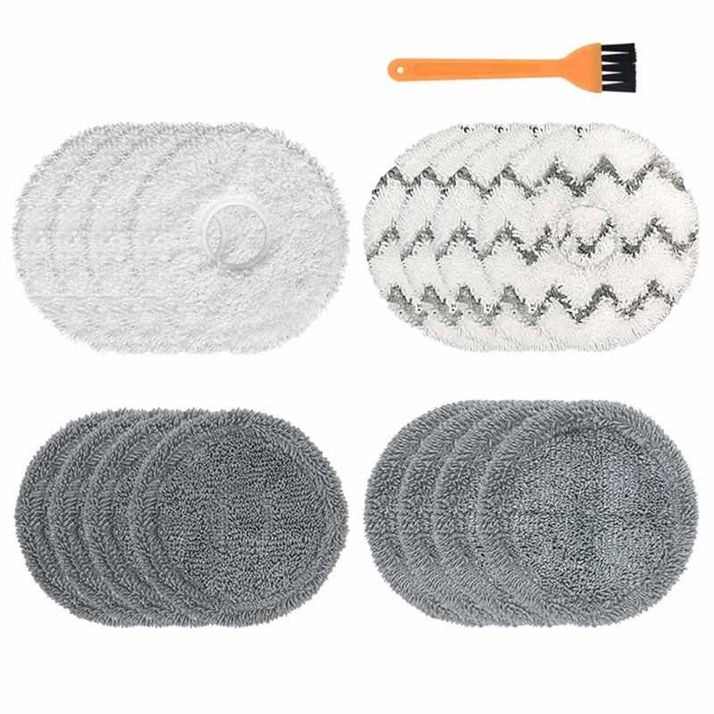 

17Pcs For ECOVACS DEEBOT X1 OMNI/TURBO Robotic Vacuum Cleaner Washable Mop Pads Mop Rags Replacement