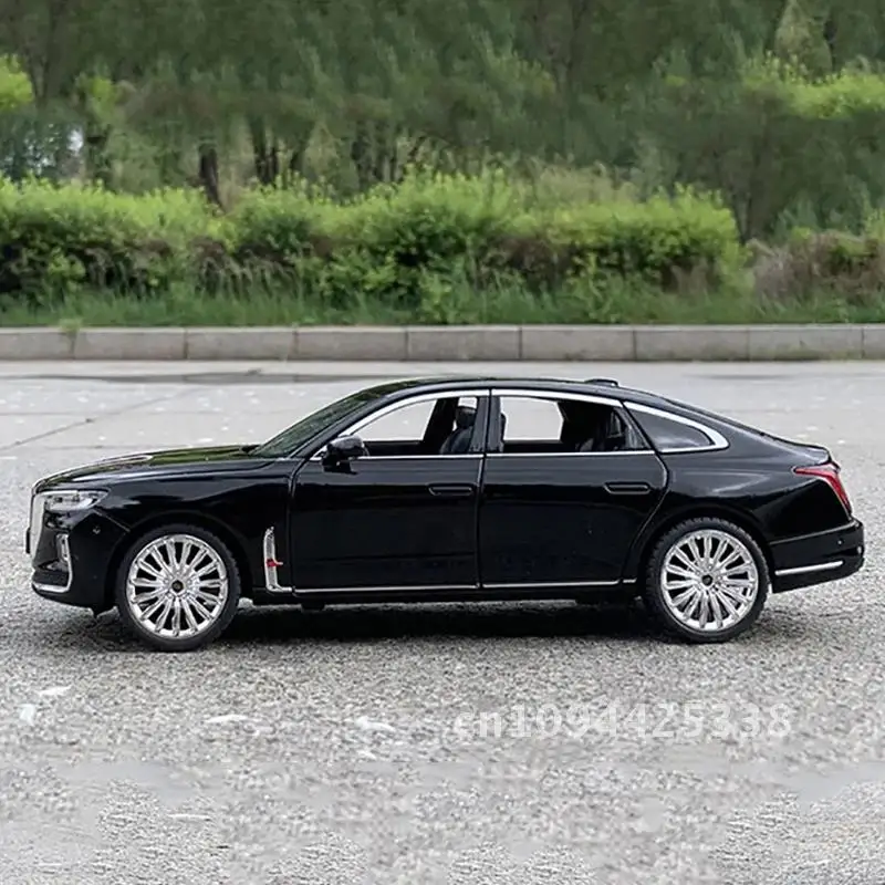 FAW оригинальная модель Hongqi H9 1:24 из сплава автомобиля детские игрушки