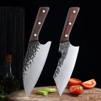 forged boning knife hammer pattern kitchen knife meat knife boning knife slaughter knife outdoor camping knife