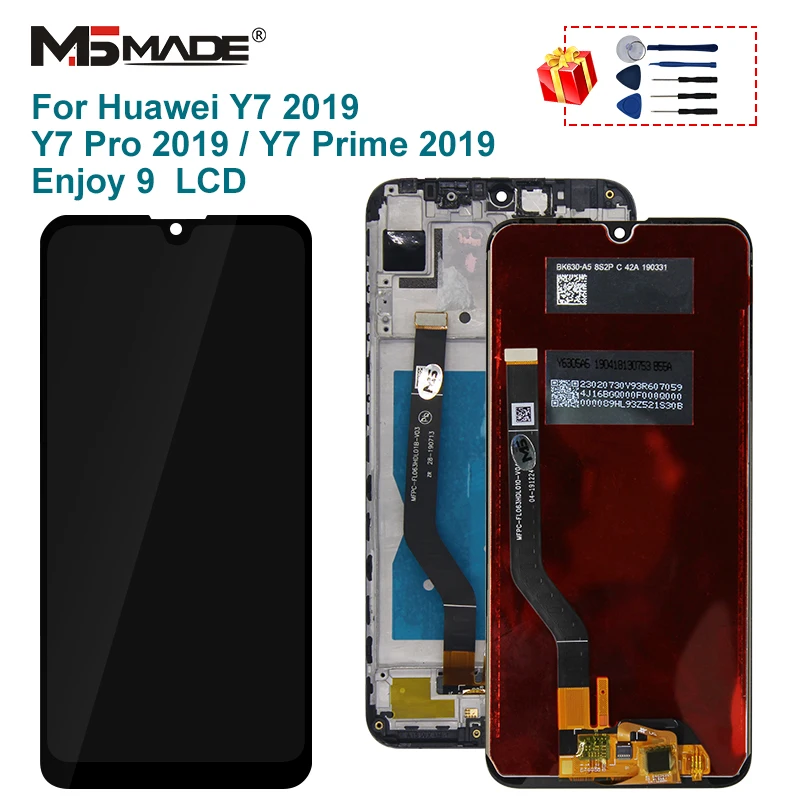 6 26 &quotдля Huawei Y7 2019 Φ DUB-LX3 Prime ЖК-дисплей сенсорный экран Запчасти для ремонта