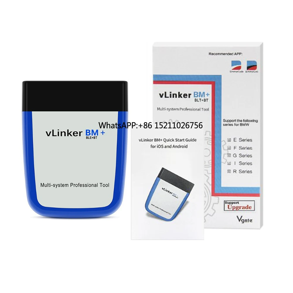 Vgate VLinker BM + беспроводное соединение BT 3 0 OBD2 считыватель кодов для Android