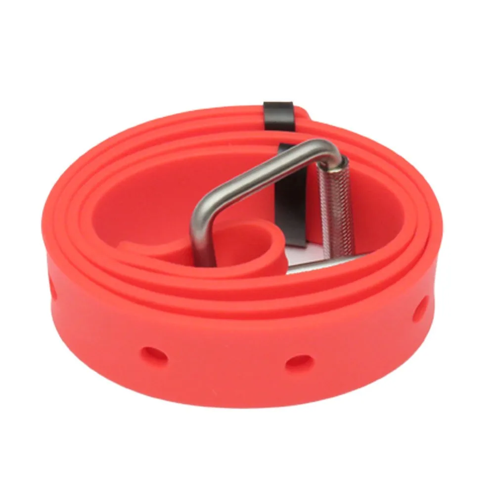 

Diving Weight Belt 1.3m Cutable Silicone Weight Belt With Stainless Steel Buckle For Diving Snorkeling Underwater Sports Parts