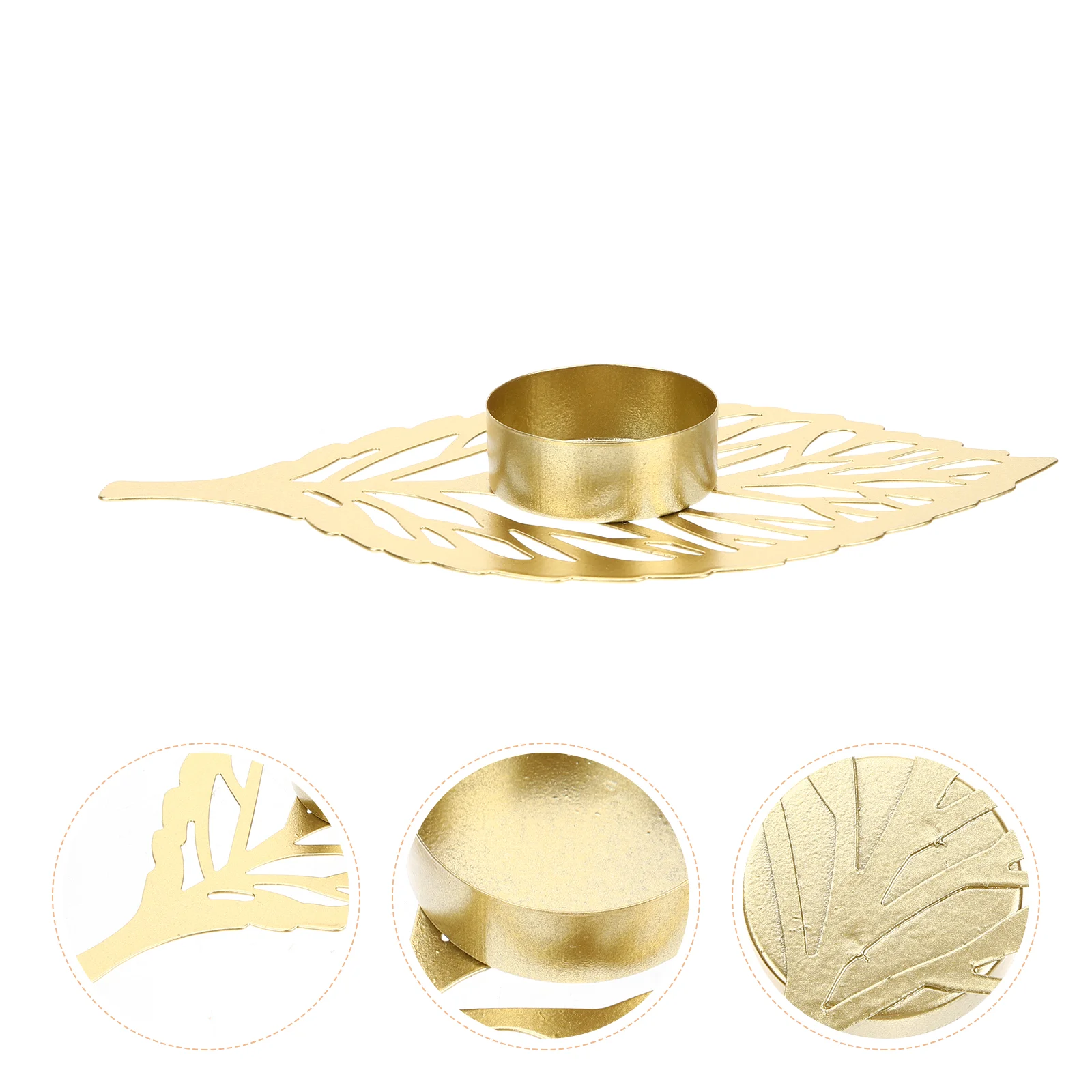 

Holder Leaf Tealight Metal Pillar S Table Tray Stand Taper Day Candlestick Valentine Cup Decorativevotive Centerpiece