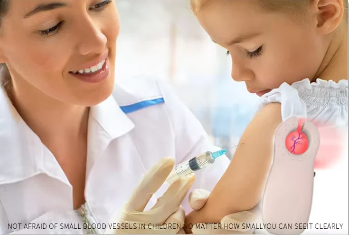 Портативное медицинское инфракрасное устройство для обнаружения венозных