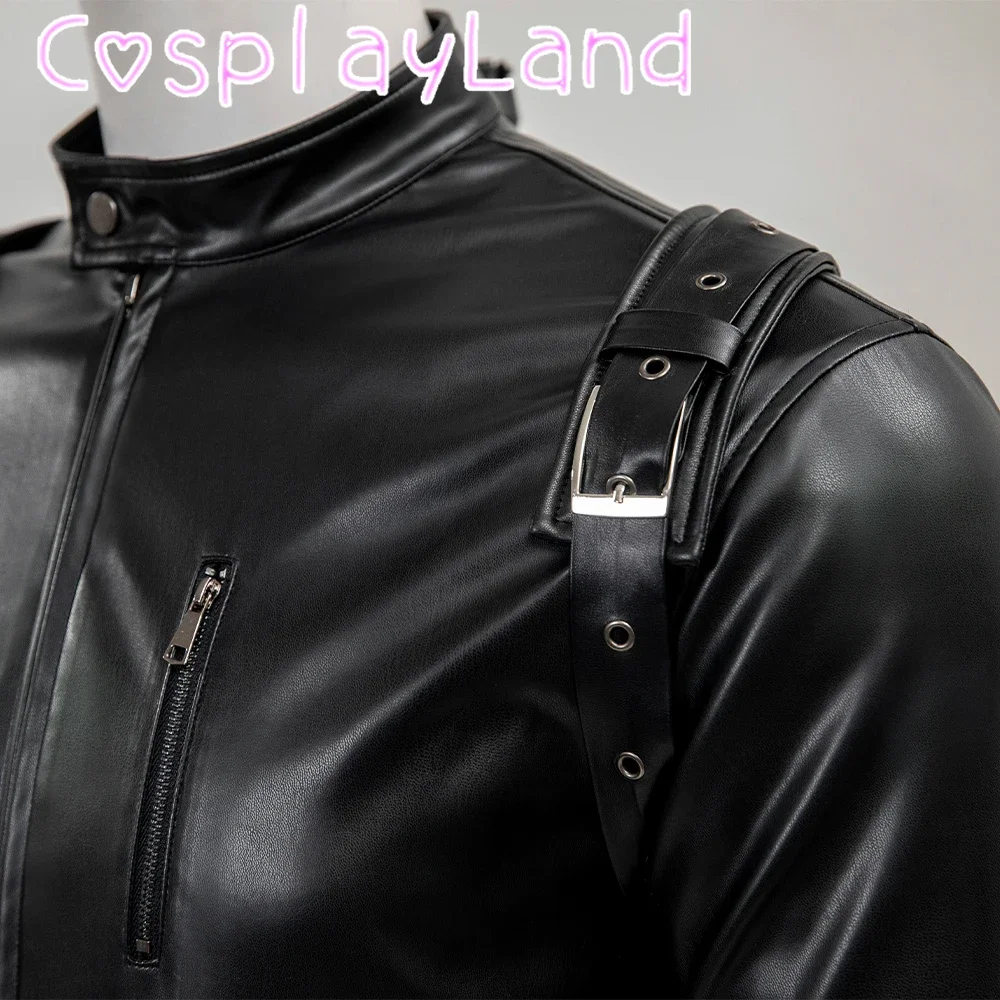 Костюм супергероя Баки Барнс для косплея зимнее солдатское кожаное пальто