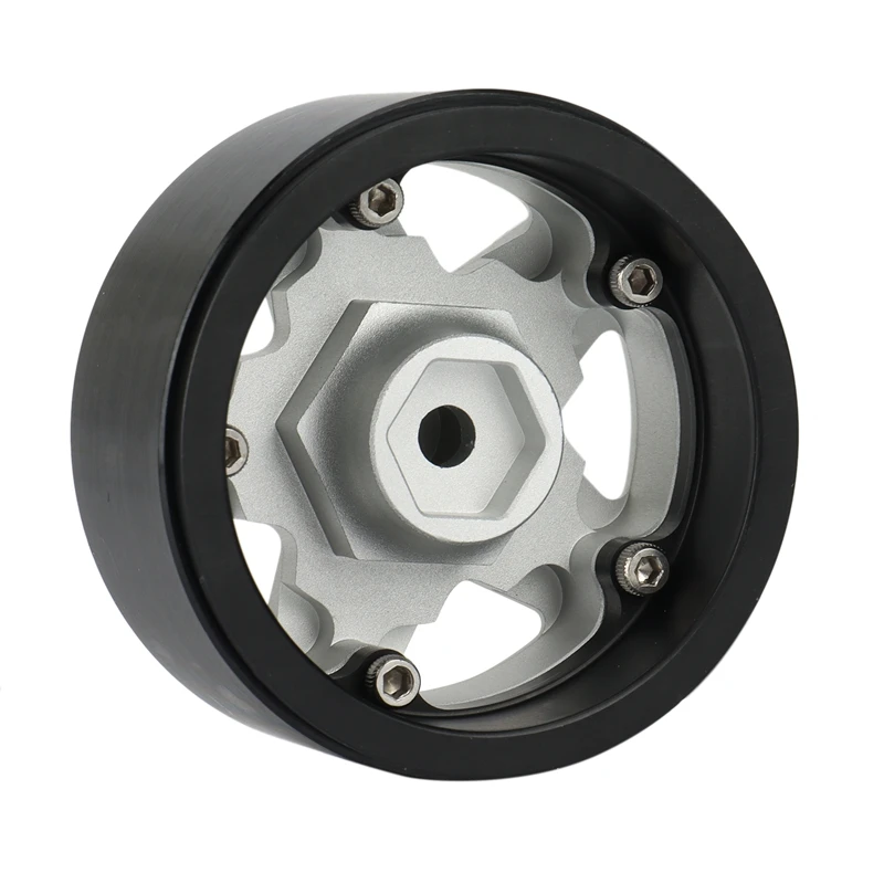 4 шт. металлические 1 9 Beadlock 5-Spokes ступица колес для 1/10 RC гусеничного автомобиля Traxxas
