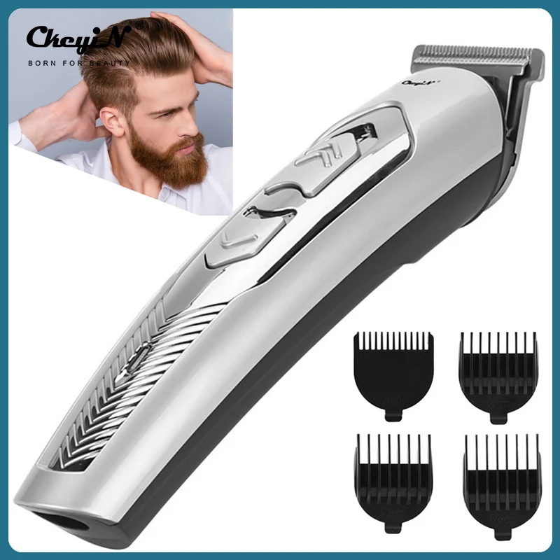 

Professional Hiar Clipper Trimmer Men's Barber Titanium Alloy Blade Hair Cutting Machine Rechargeable Haircut Cutter Adult Kid