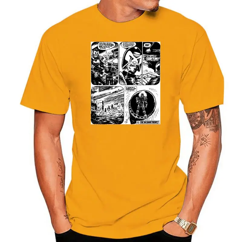 

2000AD Mens T-Shirt Judge Dredd By Esquerra Apocalypse War 370