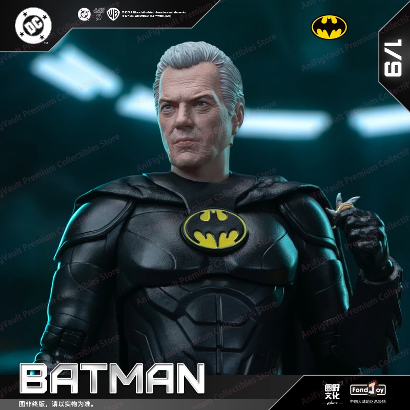 Фото НОВАЯ Оригинальная фигурка FondJoy Китон в образе Бэтмена, DC Justice League, Detective Comics, 1/9, БАТМЕН КИТОН, ПВХ, шарнирная №3