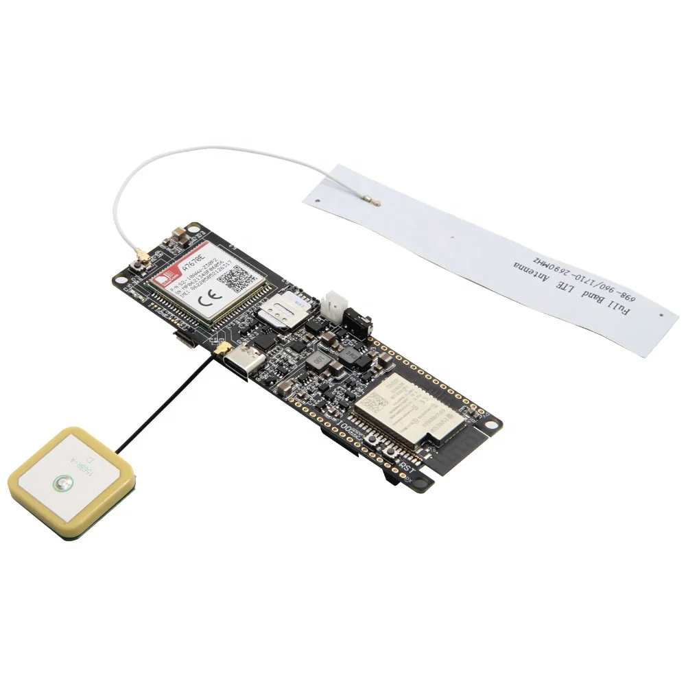 Фото Модуль TTGO T-A7670G/E/SA R2 ESP32 4G LTE CAT1 с поддержкой SIM-карт GSM/GPRS/EDGE и TF-карт, плата для разработки A7670G A7670E A7670SA №2