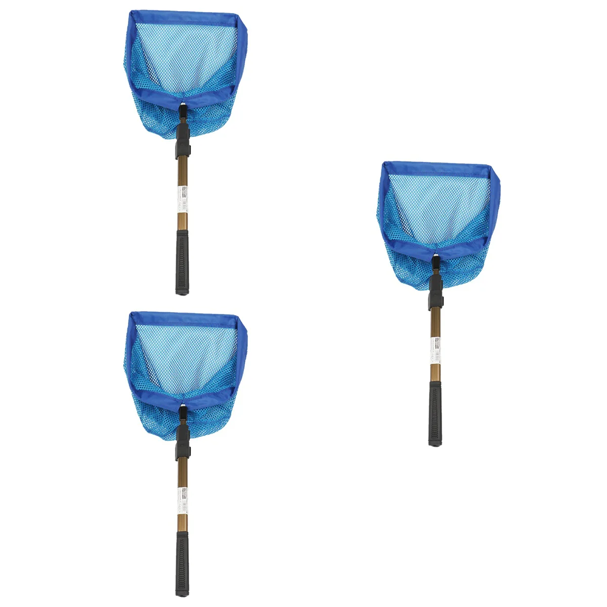 

3pcs Handle Picker Large Capacity Tennis Picker Practical Small Balls Picker Adjustable Picker