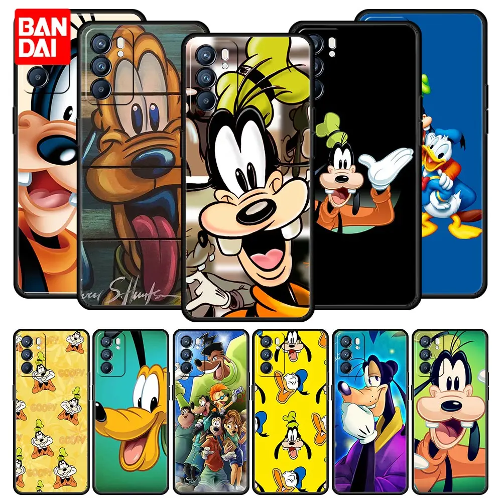 

Cover Case for Oppo A53 A52 A3s A5s A12 A9 A15 A31 A54 A74 A93 2020 A94 F19 Pro Trend Coque Capa Thin Cell Soft Disney Goofy