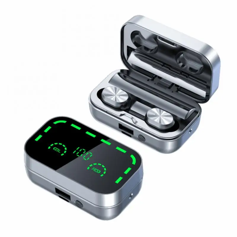 

Yd05 Gaming Headsets Touch Control Sport Earphones Noise Reduction Tws Support I0s Android Headphones Black In The Ear