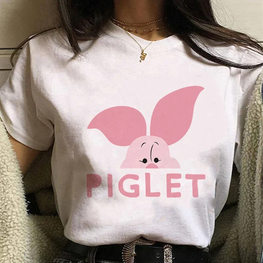 Fashion Women T-shirt Cute Tiger Print Short Sleeve T Shirt Female Clothes Casual Kawaii Cartoon Tee Harajuku Y2k Clothing Tops