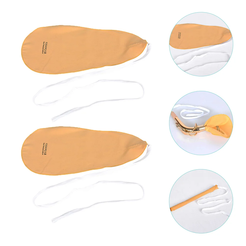 

2 шт., салфетки для чистки кларнета, саксофона