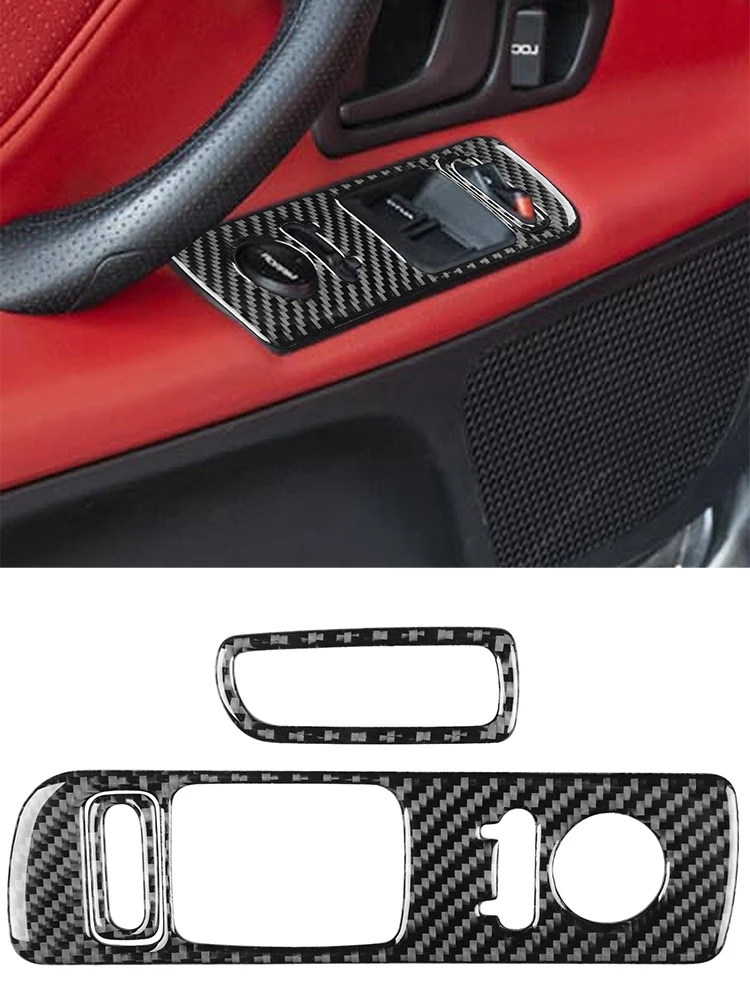 

Для Honda S2000 2004 2005 2006 2007 2008 2009 кнопки переключателя стеклоподъемника панель декоративная крышка отделка стикер автомобильные аксессуары