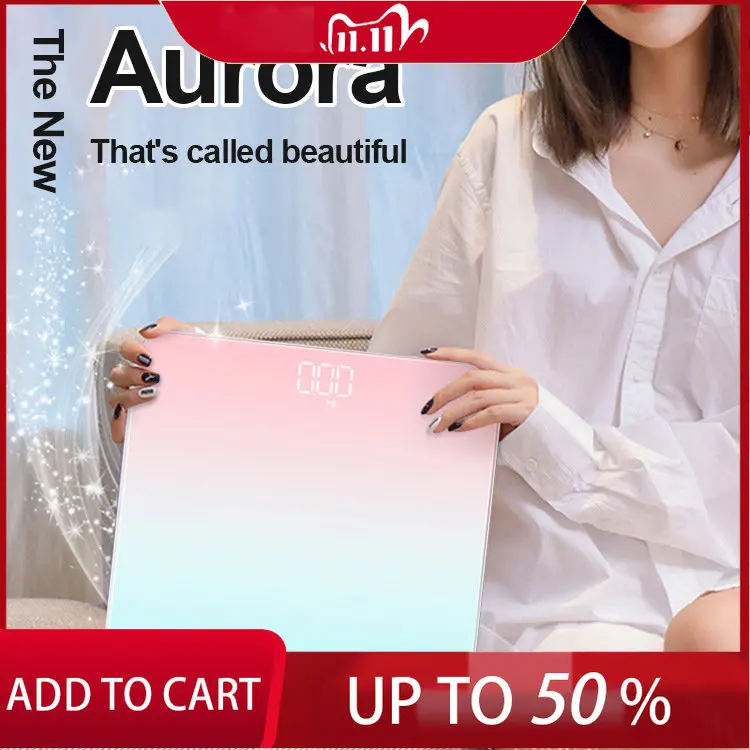 

Electronic Scales Body Fat LCD Healthy Scale Accurate Household Adult Loss Weight Bathroom Scales