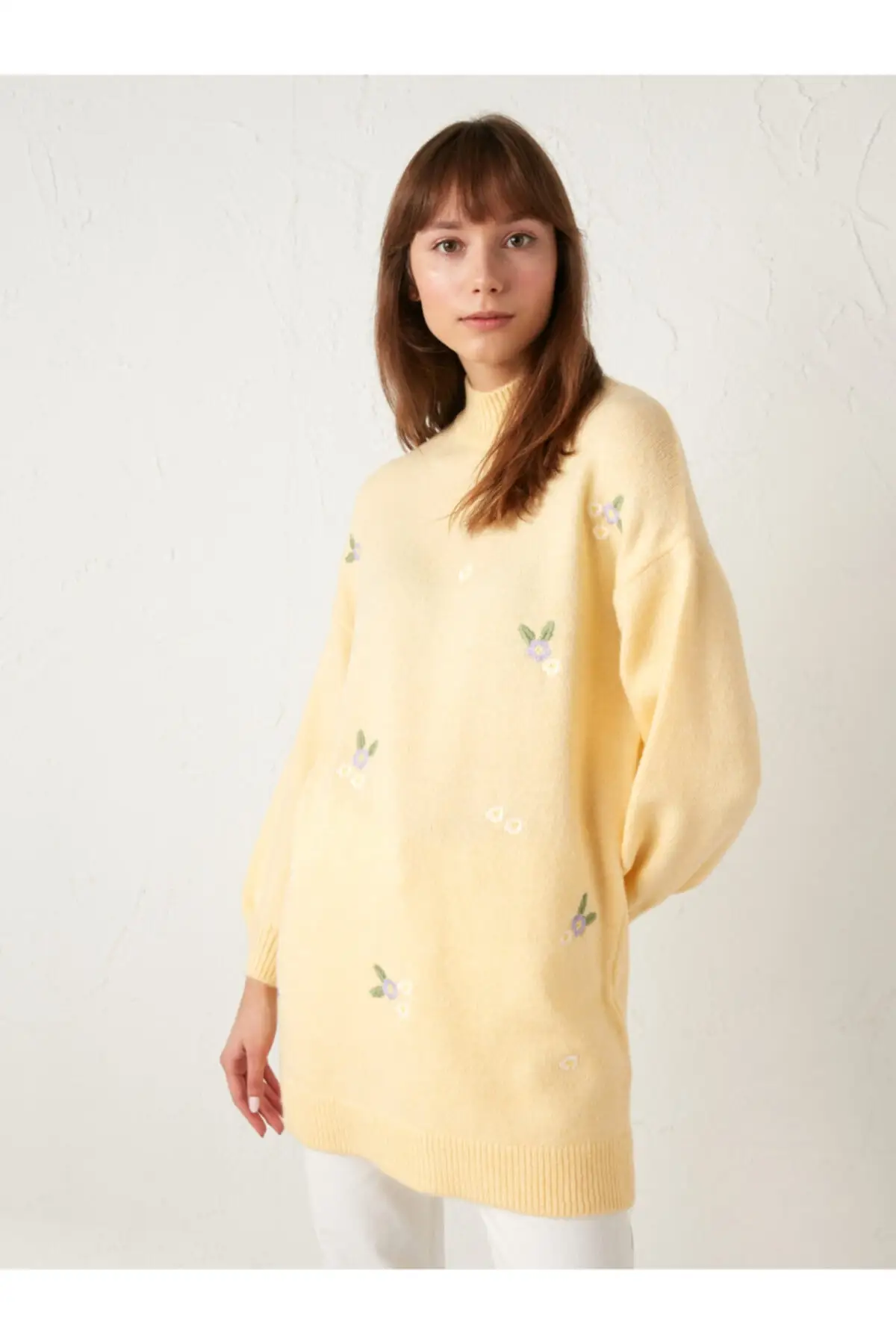 

Women Yellow Tunic Women Muslim Tunic 2021 Fashion