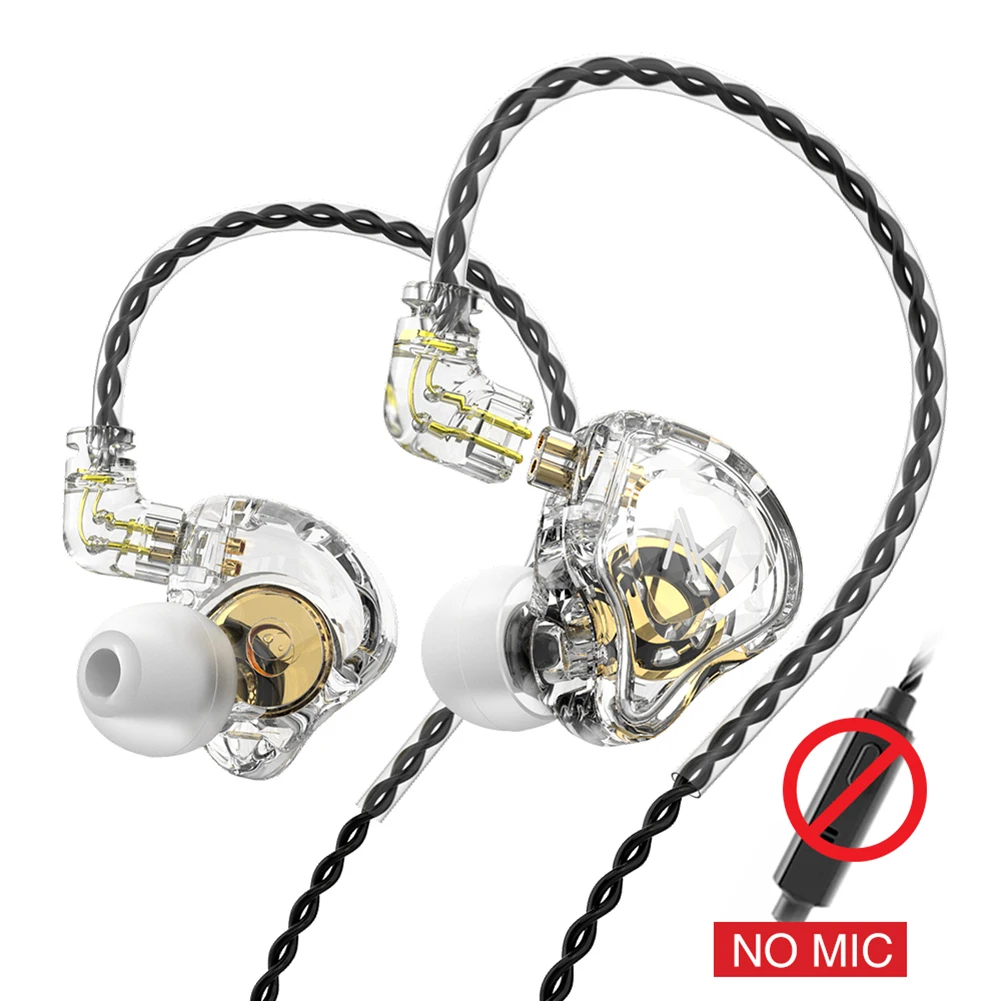TRN MT1 Hi-Fi 1DD динамические наушники-вкладыши бас Металлический монитор спортивные