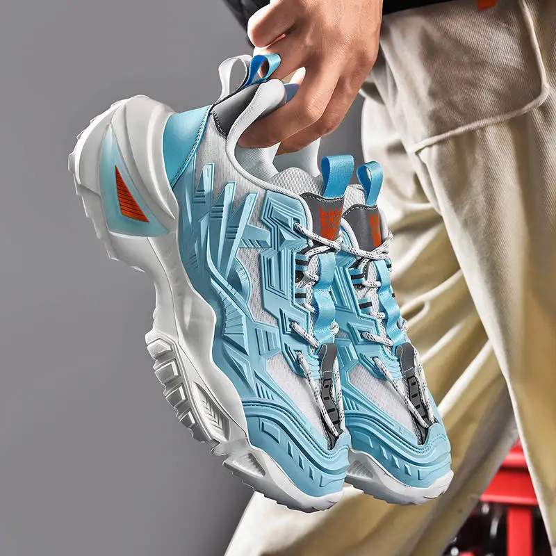 

Treking New Men's Running Sneakers Giay Sports Shoes Man Comfortable Walking Kid Sneakers Flat-Heel Sport Shoes Men Soft Tennis