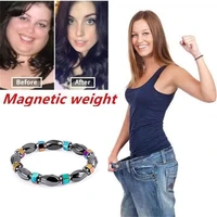 black gallstone magnetic bracelet cellulite massager weight loss bracelet therapy bracelet for women fat reduce bracelet fitness