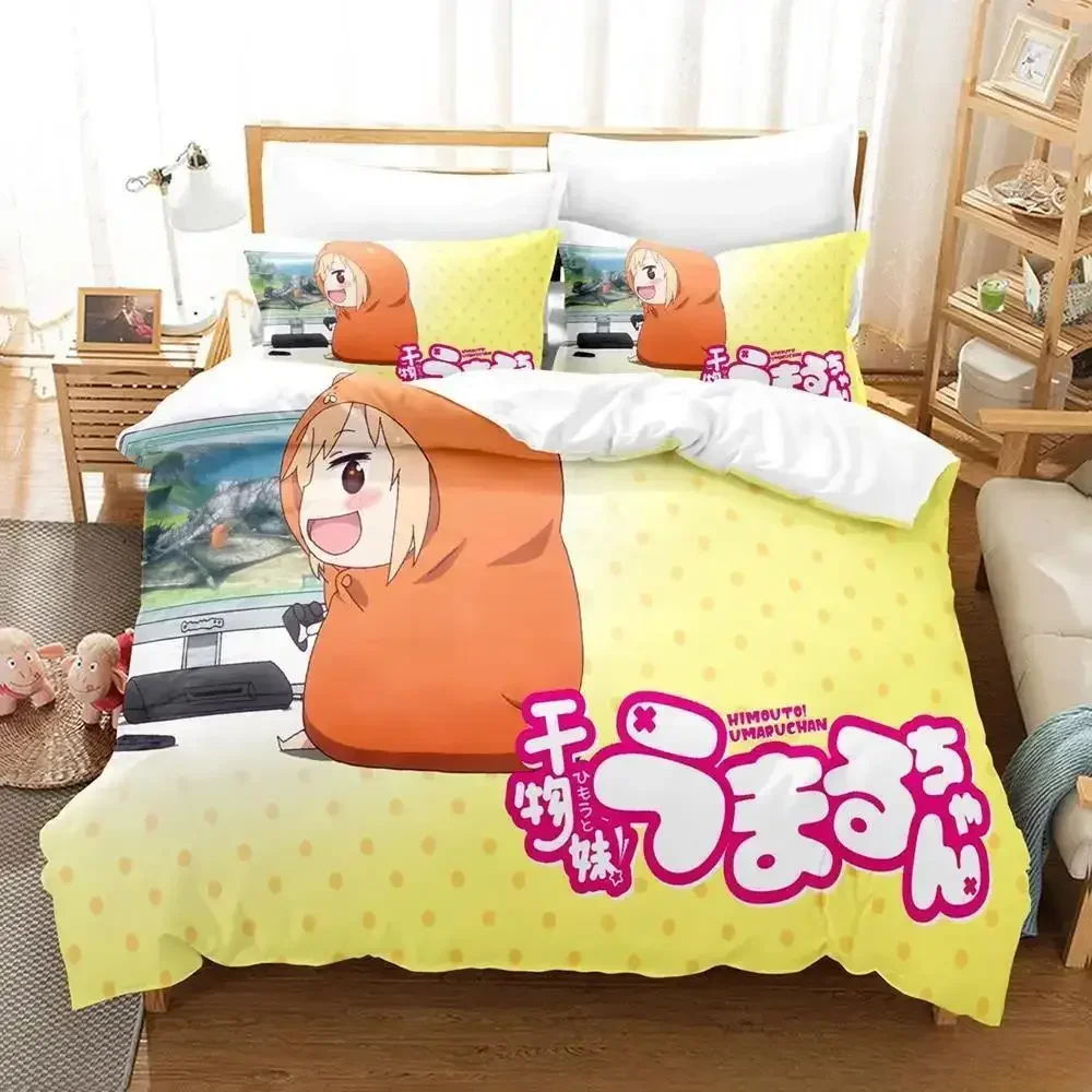 Комплект постельного белья Himouto! Umaru-chan 100% полиэстер