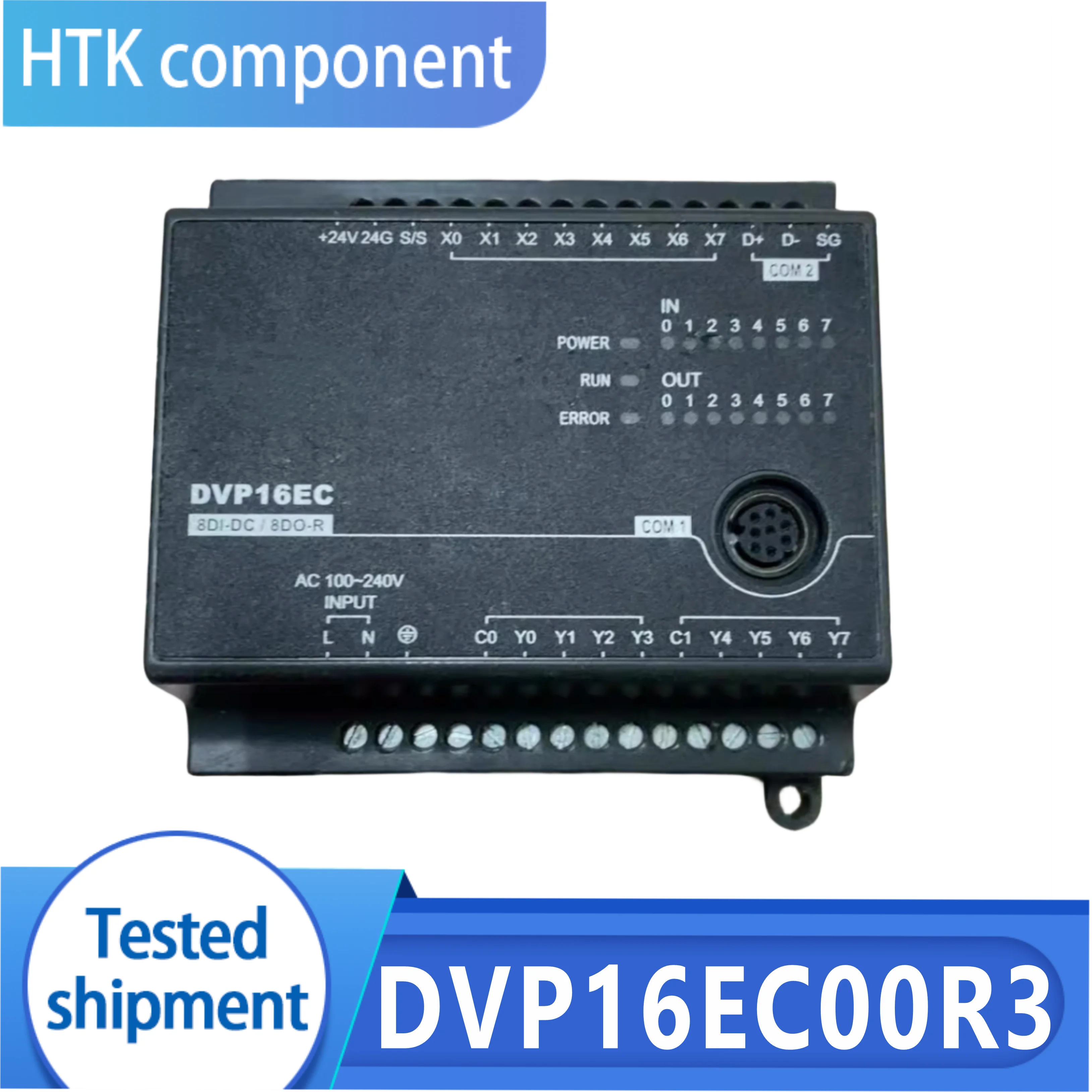 

Новый оригинальный программируемый контроллер DVP16EC00R3