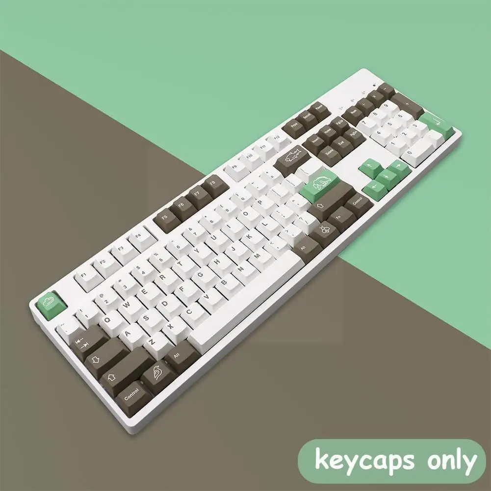 

Для механических клавиатур Gmk Ursa Keycaps, высокий краситель, сублимационный материал Pbt для 61/64/68 // 78/84/87/96/104/108/980 механических клавиатур D6x0