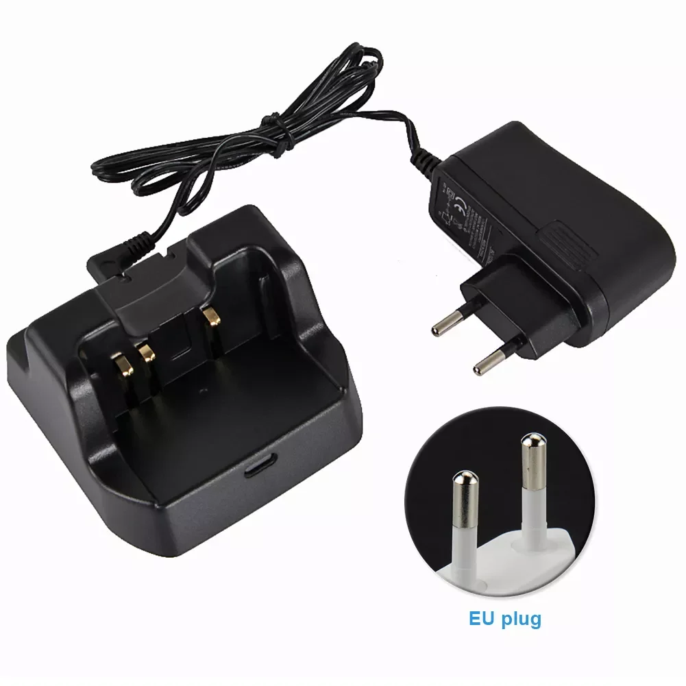 Standard Desk Rapid Battery Charger Bedroom Radio Plug Charging Electrical CD 47 Stable Home Portable Black For Yaesu VX160