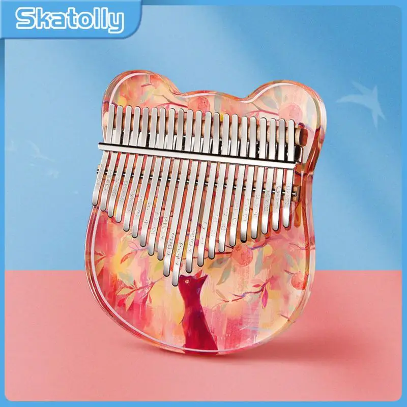 

Superior Finger Piano Thumb Organ Uv Color Printing High Quality Acrylic Kalimba Gift Durable Mbira Instrument Colorfast Wood