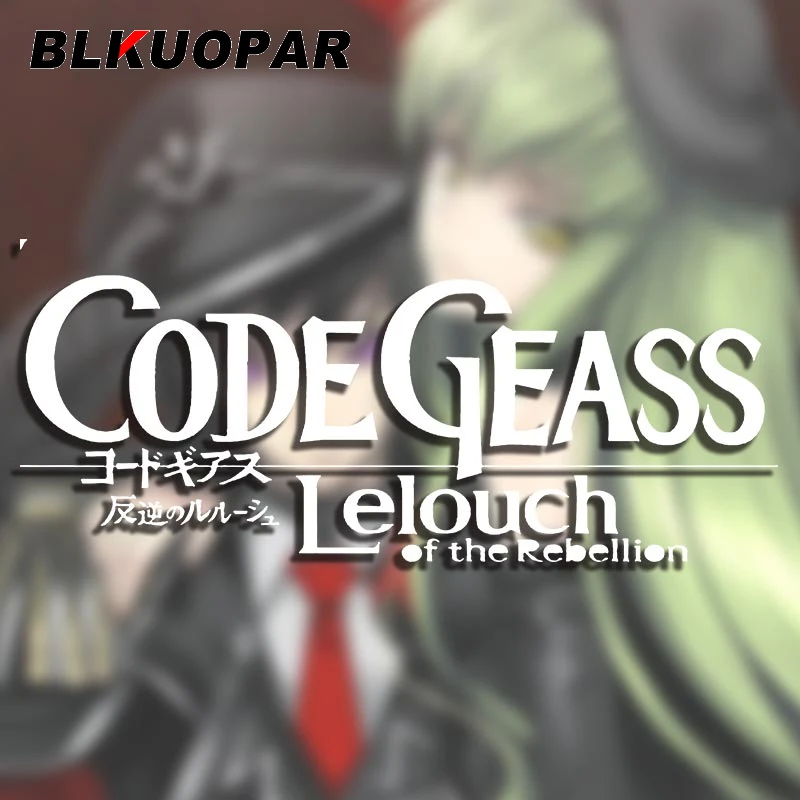

Наклейки на автомобиль с героями японского аниме BLKUOPAR Code Geass