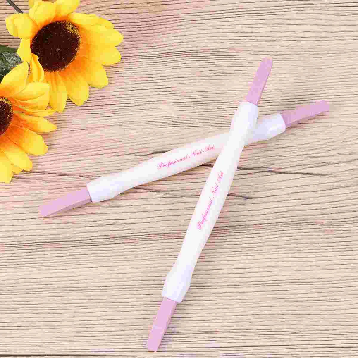 

2pcs Pumice Stone Nail File Nail Stone Cuticle Remover Nail Files for Nails for