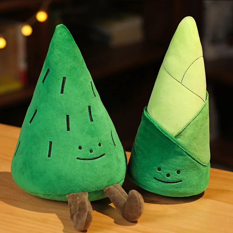 

Lovely Stuffed Plants Toy Small Tree Toy Pillow For Kids Kawaii Realistic Bamboo Shoots Toys For Children Lovely Girl Plush Toy