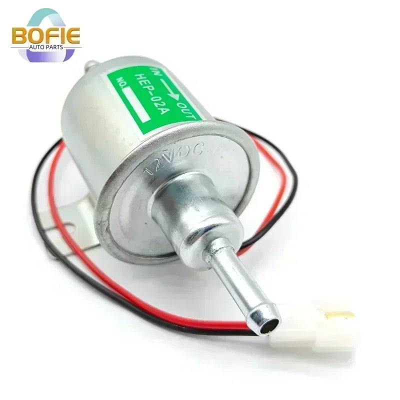 

Черный/серебристый, 12 В, Φ, Универсальный 2,5-4 PSI, газ, дизельное топливо, встроенный, низкое давление, Автомобильный Электрический топливный насос HEP02A HEP-02A для автомобиля