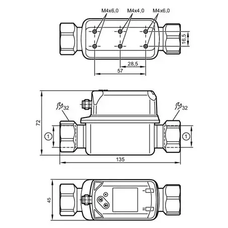 Фото Новый оригинальный вихревой расходомер I-F-M 2026 года выпуска SV4200 SV4204 SV5200 SV7200 №2