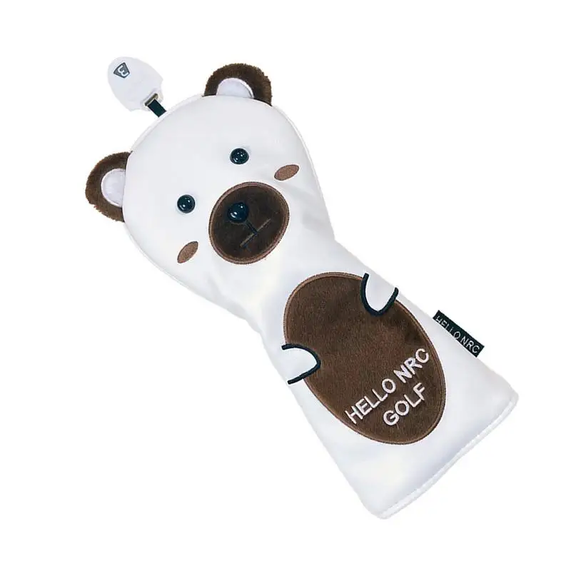 

Bear Golf Club Headcover Cute Cartoon Golf Club Head Cover Universal Protective Head Covers Fits Most Brands Golf Accessories