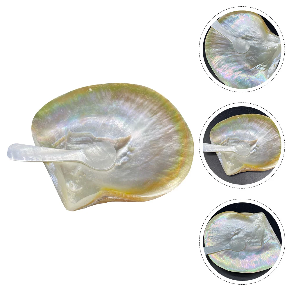 

Shell Seasoning Multipurpose Dish Home Breakfast Household Storage Plate Multi-function Dessert