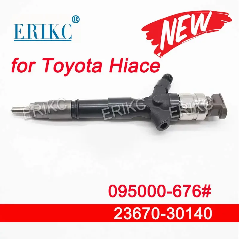 Дизельный инжектор 095000 -6760 Форсунка Common Rail 23670-30140 Автоматическая топливная