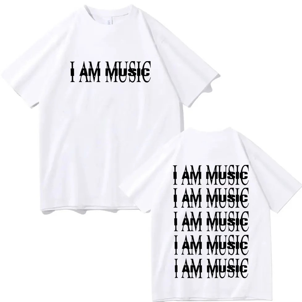 Фото Playboi Carti I AM MUSIC футболка с принтом альбома для мужчин и женщин, модные футболки в стиле хип-хоп, хлопковые футболки большого размера высокого качества №2