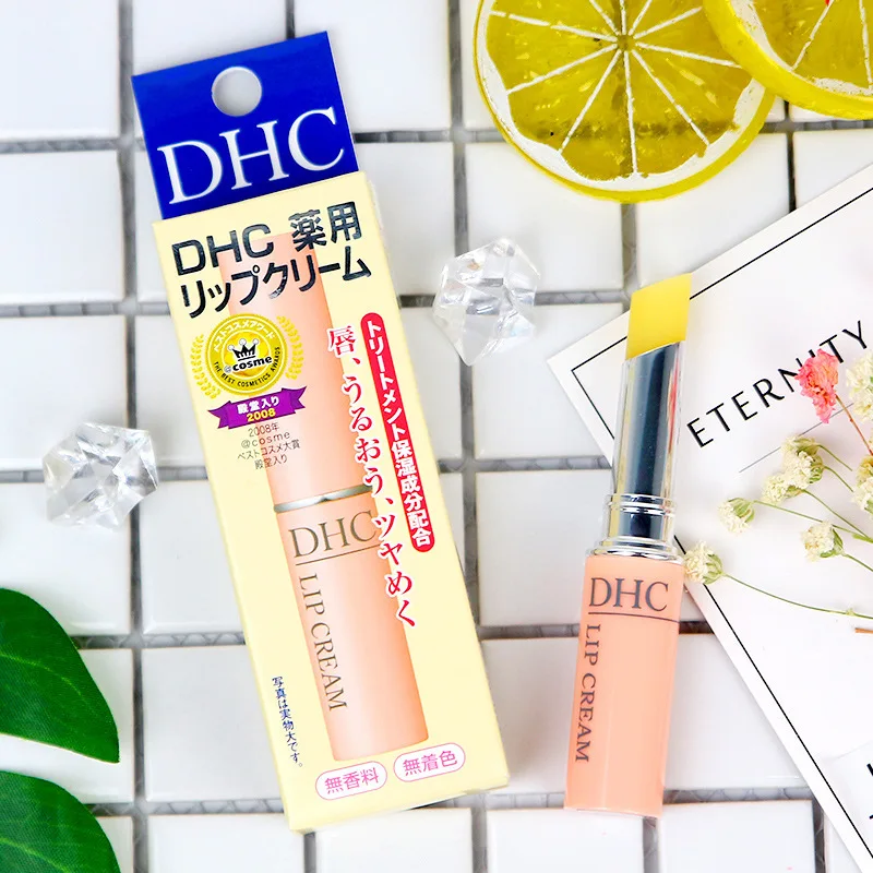 

Японский лекарственный бальзам для губ DHC содержит оливковое натуральное масло для увлажнения крема для губ помада Увлажняющий без запаха бесцветная
