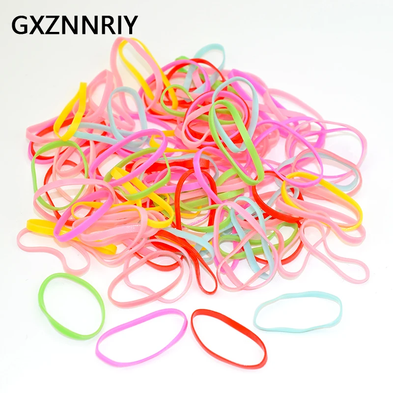 

Резинки для волос эластичные, 3 см, 100 шт./партия