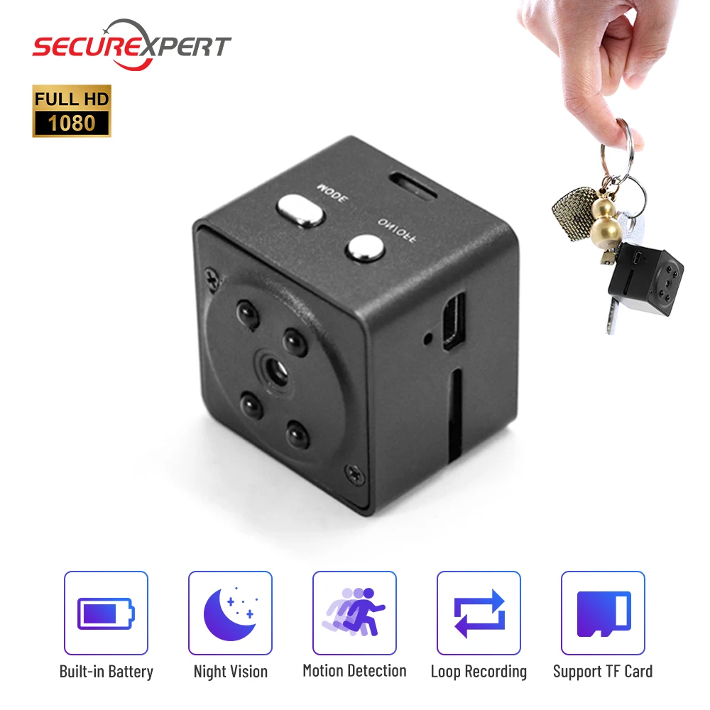 

Full HD 1080P Mini DV Camera Video Voice Recorder Micro Secret Camera Night Vision Motion Detect Surveillance Action Camcorder